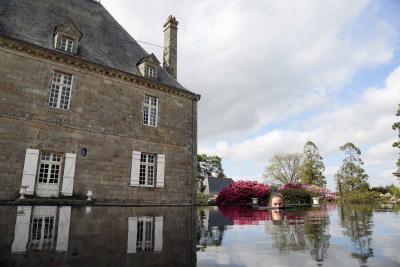   Vue de l'exposition au château de Trégarentec